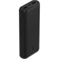 Belkin banque d'alimentation compacte à 3 ports 20.000mAh 20W USB-C/C BPB014btBk