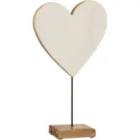 J-Line Coeur sur pied mang bs bla large