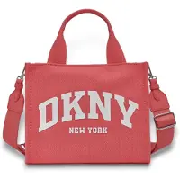 DKNY Hadlee Small Sac en tissu Rouge Rouge One Size
