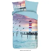 Pure Enveloppe de couette "lighthouse" de - Multi - (140x200/220 cm) - Microfibre