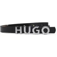HUGO Ceinture 'Zula' noir / argent