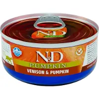 Farmina N&amp;D Cat venison&amp;pumpkin - venaison&amp;potiron pour chats adultes - 80 g