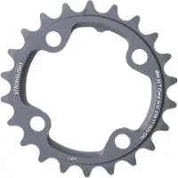 Stronglight Ht3 Mod.17 4b 104 / 64 Bcd Chainring Argenté 22t