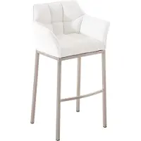 CLP Tabouret de bar Damaso E avec piétement à 4 pieds