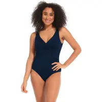 Magic bodyfashion Fabulous Swimsuit Dames Badpak Navy Blue - Maat L