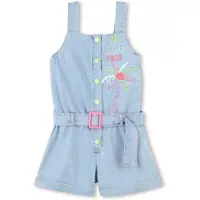 Billieblush U20847 Sleeveless Overall Bleu 4 Years Fille