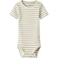 Name it Barboteuse / body 'NBNBani' crème / beige foncé