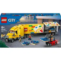 LEGO Le camion de livraison jaune