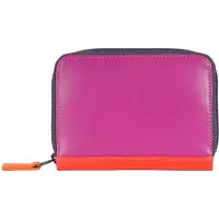 Mywalit Femmes, Portefeuille, Porte-cartes de crédit Zip Around en cuir 10 cm, Multicolore