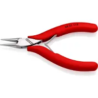 Knipex pince électronique DIN ISO 9655 longueur 115mm ronde polie recouverte de plastique - 35 31 115