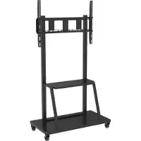 Techly TV Wagen, Multifunktion, 55"-100" höhenverstellbar