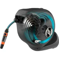 Gardena Rollup M Wall Hose Box 20 M Noir