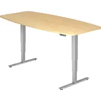 Hjh OFFICE PRO Konferenztisch elektrisch H-verstellb. 620-1270mm