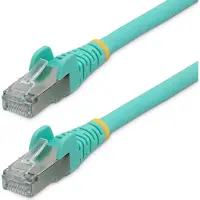 StarTech.com Câble Ethernet - STARTECH - NLAQ-750-CAT6A-PATCH - 7.5m - Aqua - 10GbE 500MHz