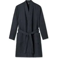 Schiesser Peignoir court anthracite