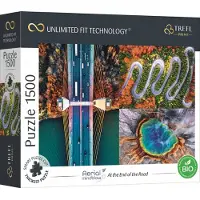 Trefl Puzzle UFT Aerial Mindblow : Au bout du chemin 1500 pièces