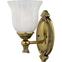 Elstead Lighting Francoise LED Applique G9 Laiton bruni IP44 (320 lm, G9)