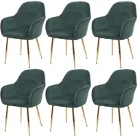 MCW Chaise de salle à manger -F18 (lot de 6)