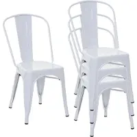 MCW Chaise -A73 Métal (lot de 4)