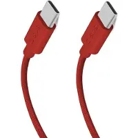 SBS Câble USB textile USB-C - USB-C 1.5m