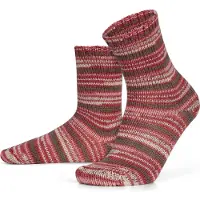Normani Chaussettes beige / marron / rose