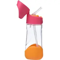 B.Box Bottle with Straw bouteille avec paille Strawberry Shake 1 pcs