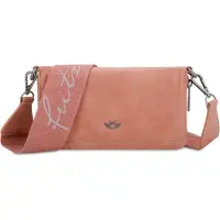 Fritzi aus Preußen Sac à bandoulière 'Lou' gris clair / rose ancienne
