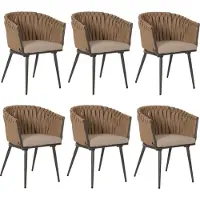 MCW Chaise de salle à manger -N38 (lot de 6)