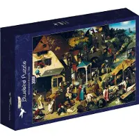 Bluebird Puzzle Puzzle 3000 Proverbes, Peter Brueghel, 1559