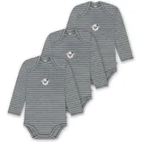Normani Barboteuse / body 'Auckland' beige / gris / vert foncé / noir / blanc