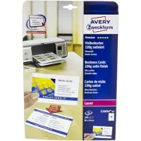 Avery Cartes de visite premium (A4)