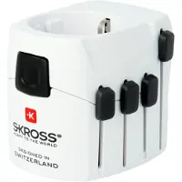 Skross Adaptateur Secteur De Voyage Mondial (7640166323518)