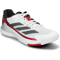 Adidas Chaussure de sport 'Crazyquick' gris clair / rouge foncé / noir