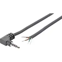 Bkl Electronic Cordon audio avec Jack mâle 3.5 mm (1.80 m)
