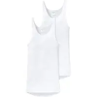 Schiesser Maillot de corps blanc