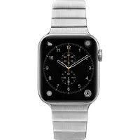 Laut Bracelet en Acier Inoxydable Links 2.0 pour Apple Watch 42mm / 44mm / 45mm / 49mm - Argent - LAWLL2SL