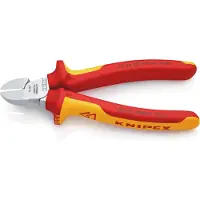 Knipex Pince coupante diagonale avec facette Knipex 70 26 160 160 mm 1 pc(s)
