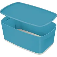 Leitz Mybox Cozy Small With Lid Storage Box Bleu