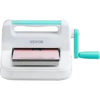 Vevor Machine de Découpe et Gaufrage Manuelle Ouverture 160 mm Machine à Découper et Embosser 8 Matrices Classeur A6 Papier Cartonné A5 Kit Débutant Scrapbooking pour Décoration Album Cartes Artisanat