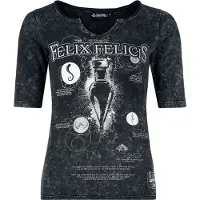 Harry Potter T-shirt manches longues de - DA Grunge Collection - Felix Felicis - S - XXL - pour Femme - noir - Taille M