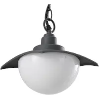 LINDBY Luminaire Extérieur , Elinda, dimmable, Noir, Métal, Rustique