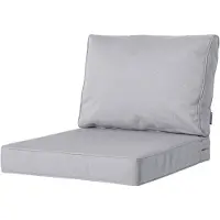 Madison Coussin Salon de Jardin Madison Dossier Profi-Line Soft Outdoor Manchester Light Grey (73 x 43 cm)