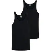 Schiesser Maillot de corps noir