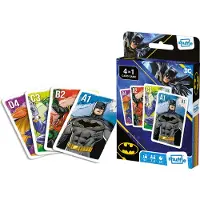 Cartamundi Batman Jeu de cartes 4in1 Batman Shuffle