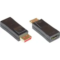 S-Impuls HDMI-DP14G - DisplayPort - HDMI - Noir