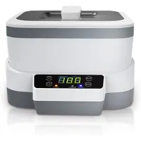 Samako Ultrasonic Cleaner PowerWave - Appareil de nettoyage - Bain à ultrasons - Lunettes - Bijoux - Montres - Brosse à maquillage - 1200 ml