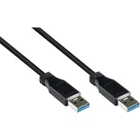 Pro Câble USB A vers USB A - 1,8 mètre - Noir -