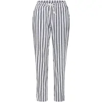 s.Oliver Pantalon de pyjama marine / blanc