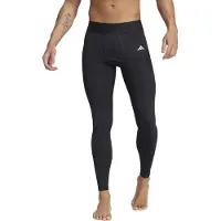 Adidas Sous-vêtements de sport 'TECHFIT Long' noir / blanc
