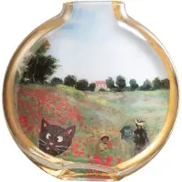 J-Line Les chartistes vase inspired by poppy field large